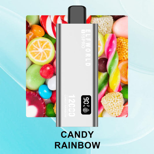 Candy Rainbow ELFWORLD i15PRO Rechargeable 12000