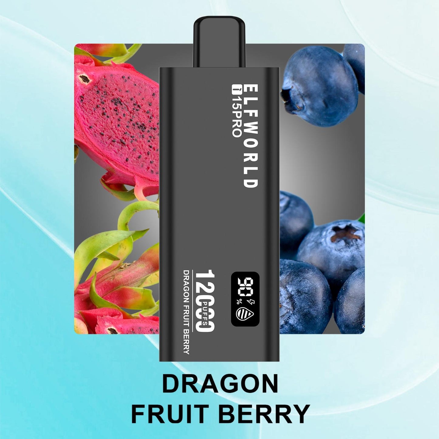 Dragon Fruit Berry ELFWORLD i15PRO Rechargeable 12000