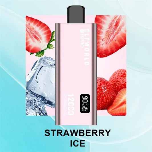 Strawberry Ice Cream ELFWORLD i15PRO Rechargeable 12000